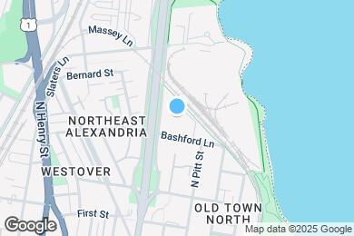 Map image of the property - 1301 E Abingdon Dr