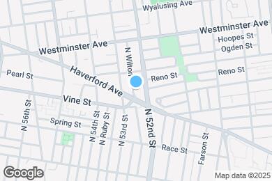 Map image of the property - 319 N Wilton St