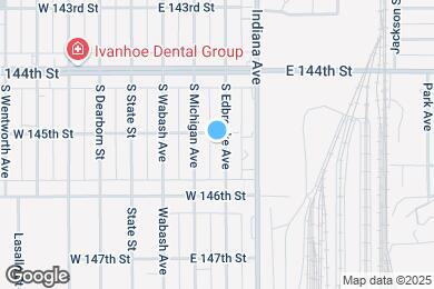 Map image of the property - 14504 S Edbrooke Ave