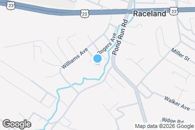 Map image of the property - 1021 Rogers Ave
