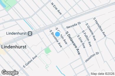 Map image of the property - 104 E Gates Ave