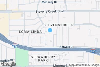 Map image of the property - San Jose Garden Apartments