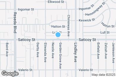 Map image of the property - 18209 Saticoy St