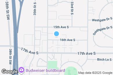 Map image of the property - 3341 16th Ave S