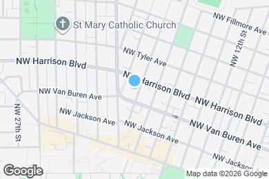 Map image of the property - 322 NW 17th St