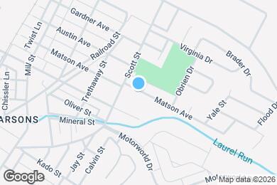 Map image of the property - 301 Matson Ave