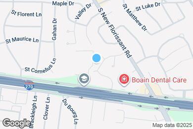 Map image of the property - 25 Claire Dr