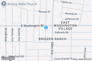 Map image of the property - 1298 N Dominion Ave