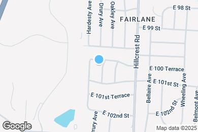 Map image of the property - 10002 Drury Ave
