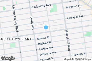 Map image of the property - 817 Gates Ave