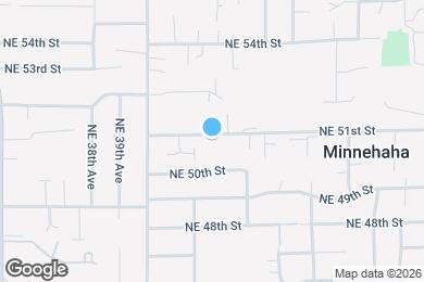 Map image of the property - 4201 NE 51st St