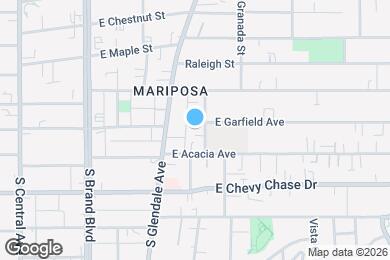 Map image of the property - 905 Mariposa St