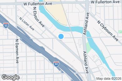 Map image of the property - 2183 N Elston Ave