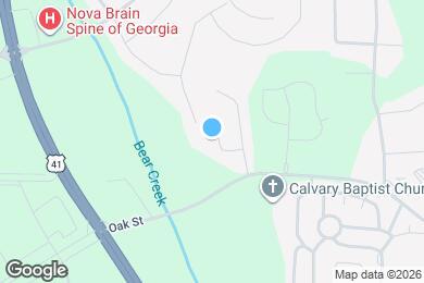 Map image of the property - 1119 Oak Hollow Ct