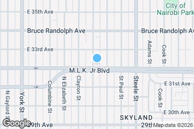Map image of the property - 3208 Fillmore St