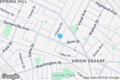 Map image of the property - 387 Somerville Ave