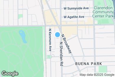 Map image of the property - 4318 N Sheridan Rd