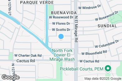 Map image of the property - 12334 W Columbine Dr