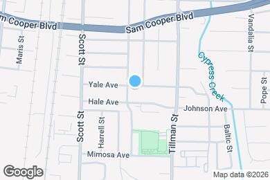 Map image of the property - 2917 Yale Ave