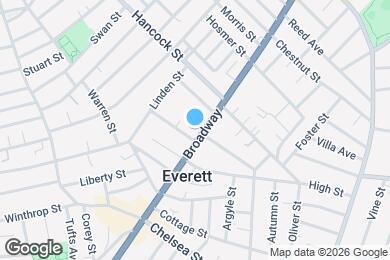 Map image of the property - 536 Broadway St