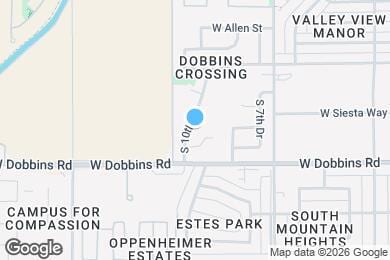 Map image of the property - 9007 S 10th Dr