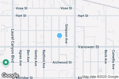 Map image of the property - 6830 Morella Ave