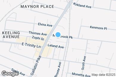 Map image of the property - 1112A McGavock Pike