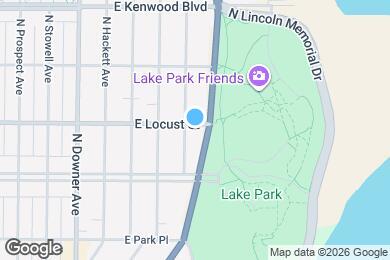 Map image of the property - 2863 N Lake Dr