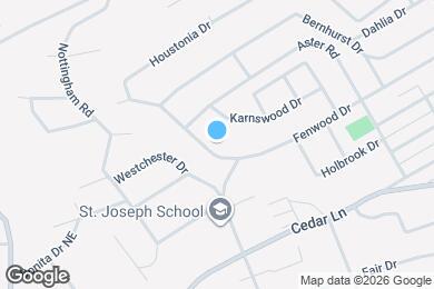 Map image of the property - 1933 Fenwood Dr