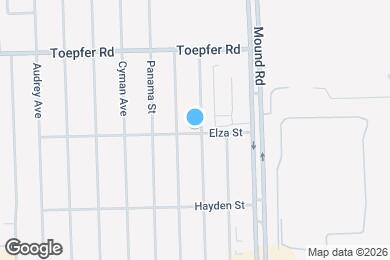 Map image of the property - 21407 Syracuse Ave
