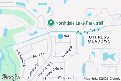 Map image of the property - 4111 Sand Lake Ct