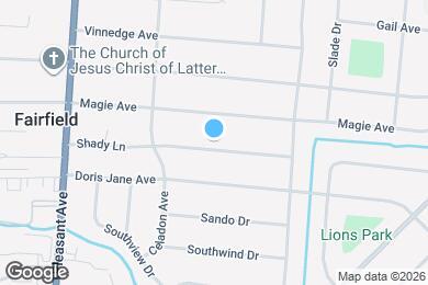 Map image of the property - 810 Shady Ln