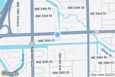 Map image of the property - 609 NW 30th Ct