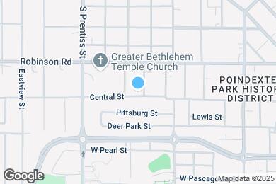 Map image of the property - 735 Roseneath Ave