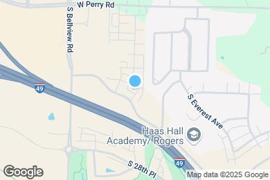 Map image of the property - 3050 W Berkeley Ave