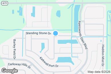 Map image of the property - 10656 Standing Stone Dr