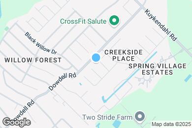 Map image of the property - 22927 Lily Creek Dr