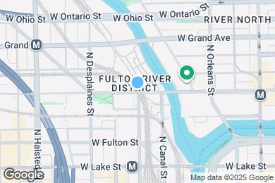 Map image of the property - 566 W Kinzie St