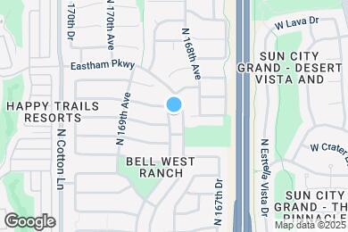 Map image of the property - 17955 N 168th Ln