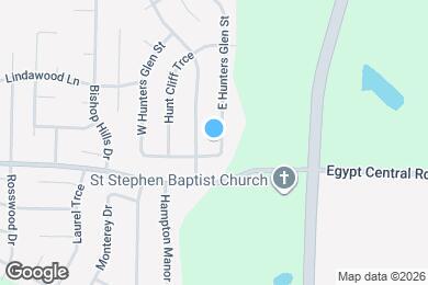 Map image of the property - 4311 E Hunters Glen St
