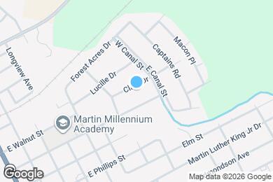 Map image of the property - 611 Clark Dr