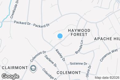 Map image of the property - 146 Colemont Dr