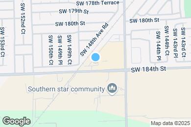Map image of the property - 14807 SW 183rd Ter