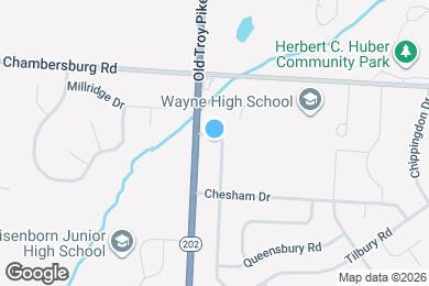 Map image of the property - 6263 Cruxten Dr