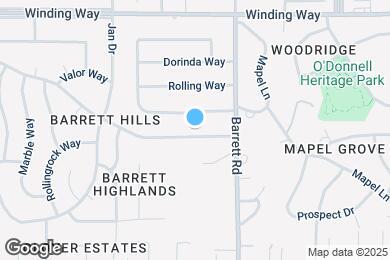 Map image of the property - 6415 Rampart Dr