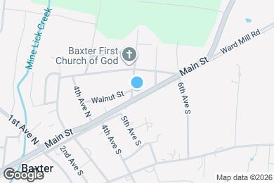 Map image of the property - 107 5th Ave N
