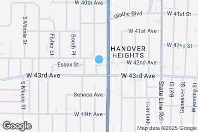 Map image of the property - 4209 Adams St