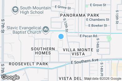 Map image of the property - 5622 S 11th Pl