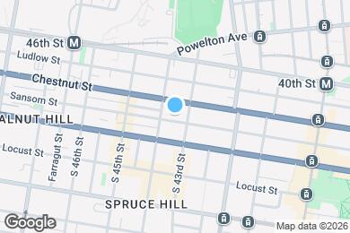 Map image of the property - 4317 Sansom St