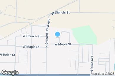 Map image of the property - 709 N Elder Ave